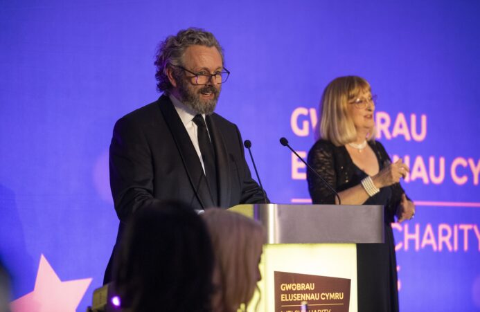Michael Sheen at Welsh Charity Awards 2024